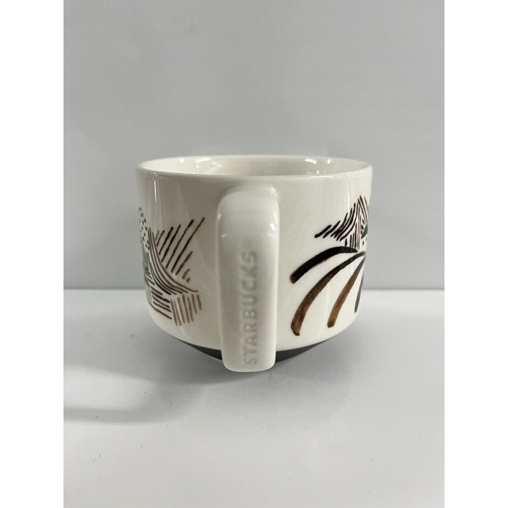 Starbucks Coffee Mug Artisan 2014 Series 03/08 Brown House Land Ceramic Canadian - Picture 8 of 13